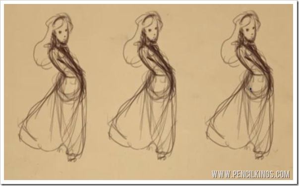 figure drawing poses duplicating thumbnails