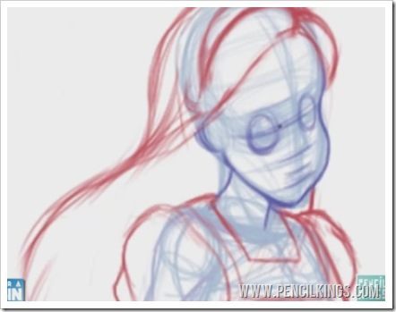how to draw anime characters facial features