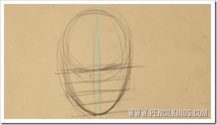 drawing faces facial features guide