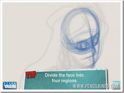 cartoon drawing tutorial face proportions