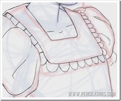 coloring lineart drawing clothing