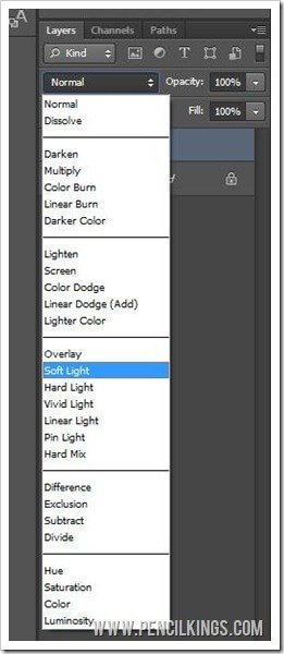 digital art tutorial soft light layer