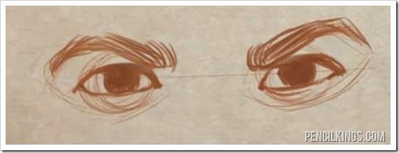 draw realistic eyes angry eyes drawing