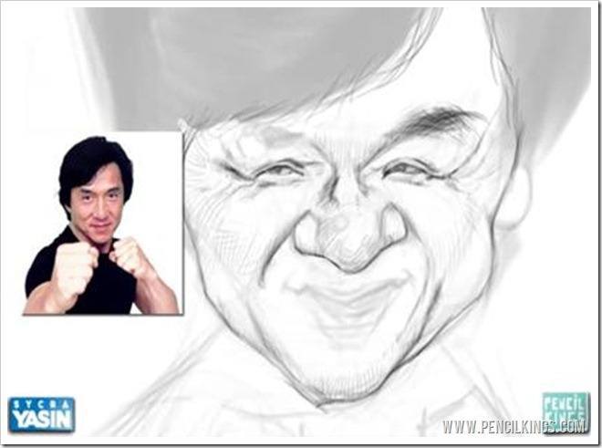 drawing caricatures facial details