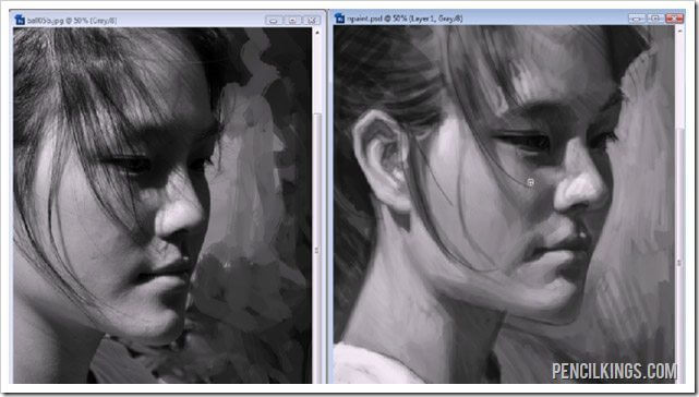 painting portraits tutorial final paintinggggg