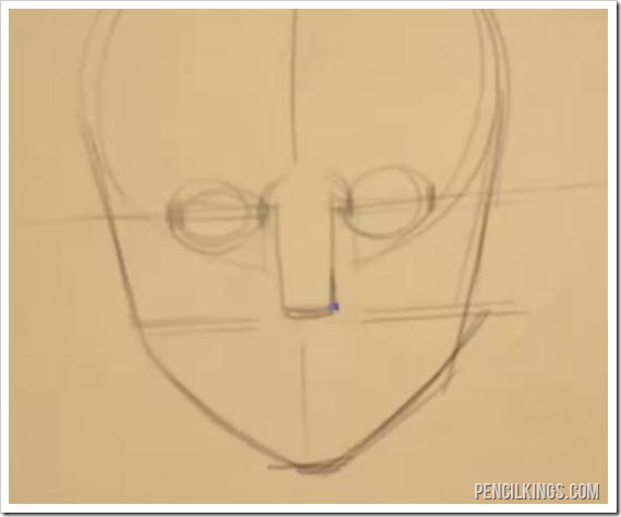 drawing noses female nose width