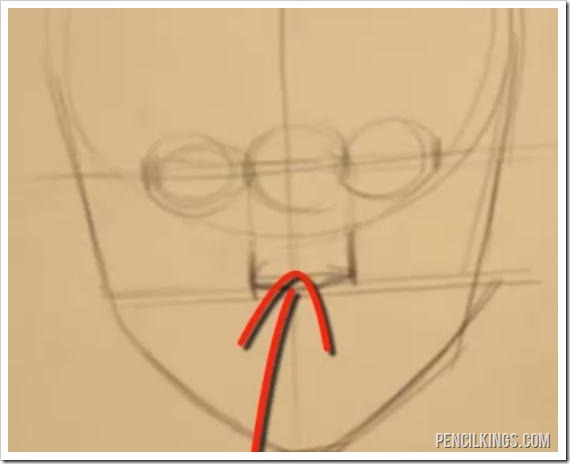 how to draw noses nose width