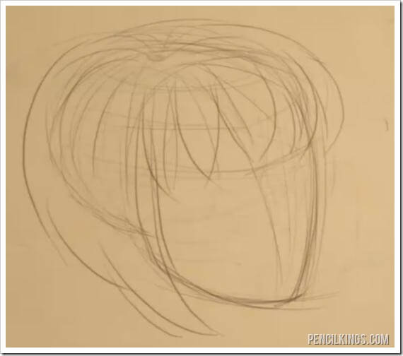 How To Draw Hair - Flow And Texture
