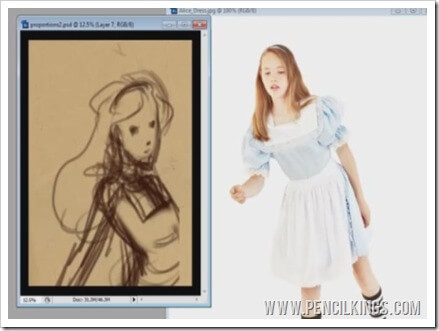 draw alice in wonderland more references