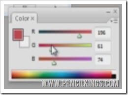 digital art tutorial color sliders