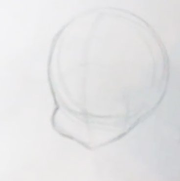 drawing cartoon babies basic head shape