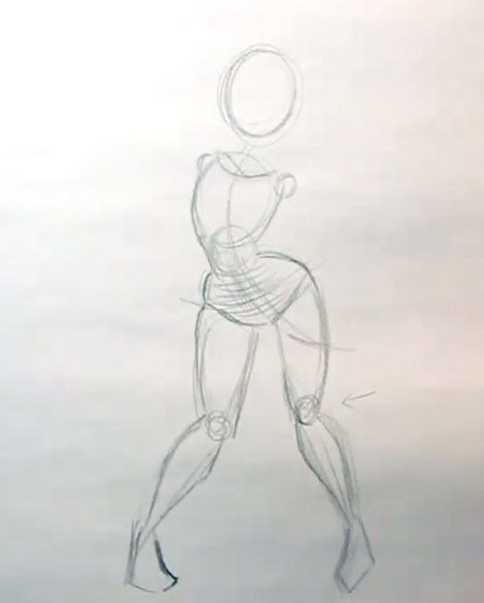 Squatting Girl Anatomy Sketch by MizMaxter on DeviantArt