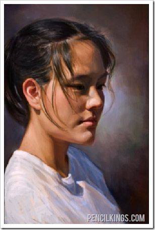 how to paint better portraits finished painting