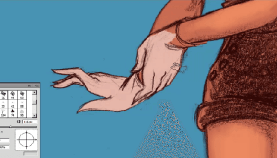 paint a pin up girl coloring gloves