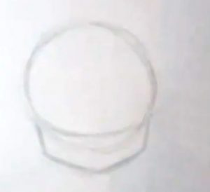 drawing babies basic head shape