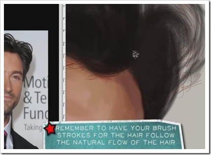 painting online hairline