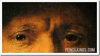 how to paint an eye in oils rembrandt