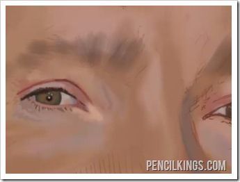 how to draw cartoon hair eyebrows