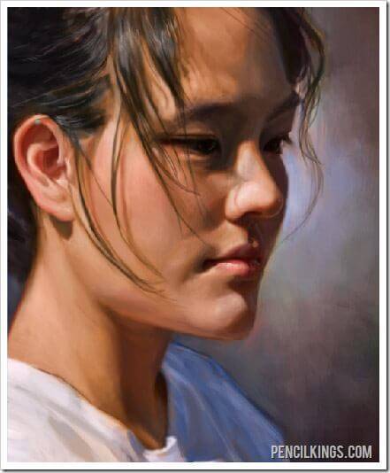 how to paint portraits color value tips