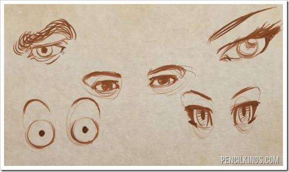 How To Draw An Eye In Different Art Styles