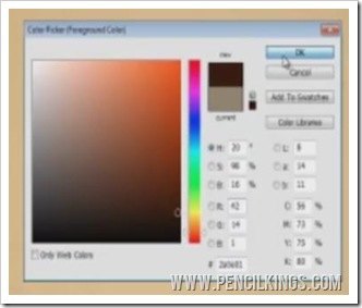how to paint in photoshop color picker