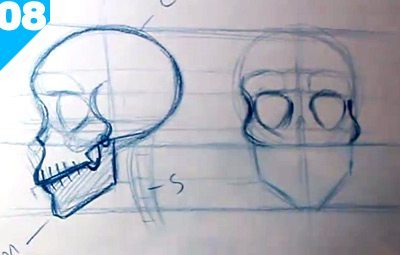 How to Draw a Skull in 8 Simple Steps for Beginner Artists 10 LB S2 01 image 008 1